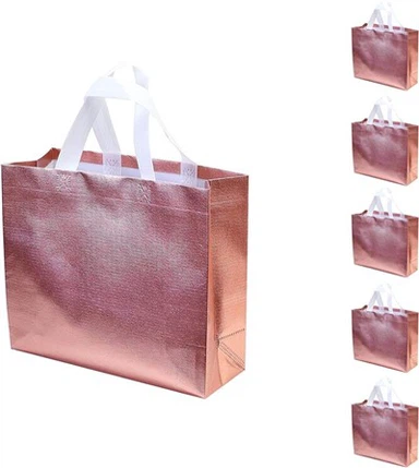 गैर बुना पॉलीप्रोपाइलीन किराना बैग